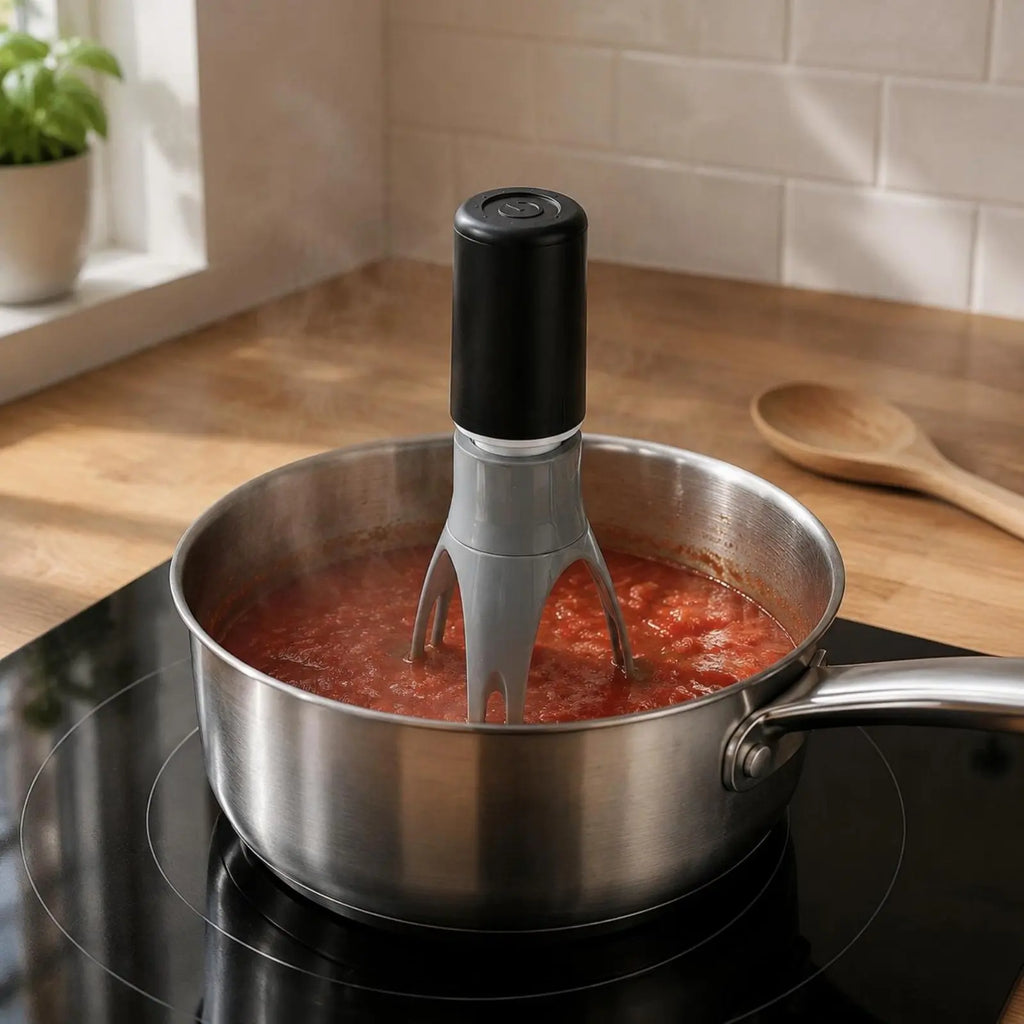 Automatic Hands-Free Pot Stirrer – Kitchen Mixing Tool