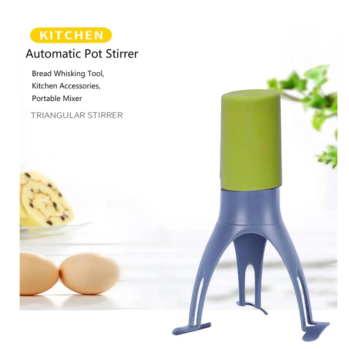 Automatic Hands-Free Pot Stirrer – Kitchen Mixing Tool
