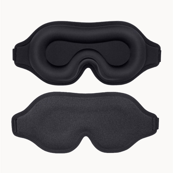 3D contoured sleep mask color options