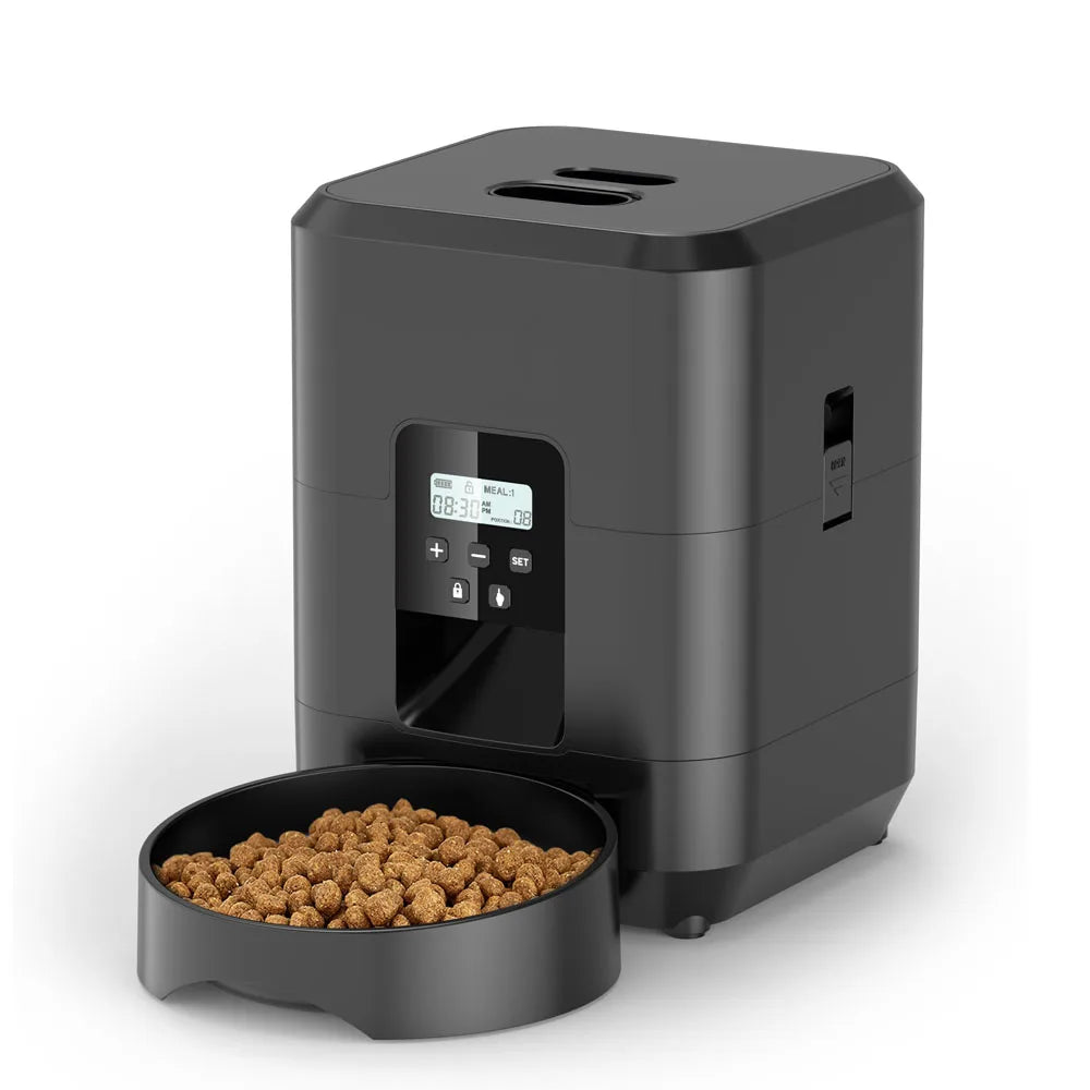 Smart Automatic Pet Feeder for Cats & Dogs – WiFi & Timer Options