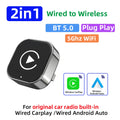 2-in-1 Wireless CarPlay & Android Auto Adapter
