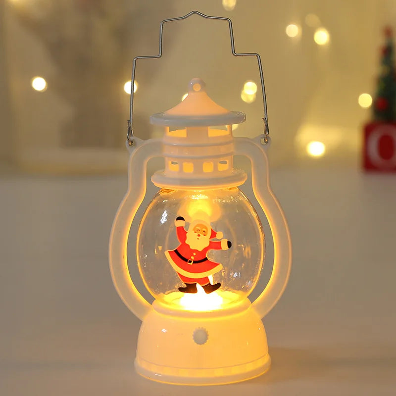 Christmas LED Snow Globe Lantern – Magical Holiday Decor