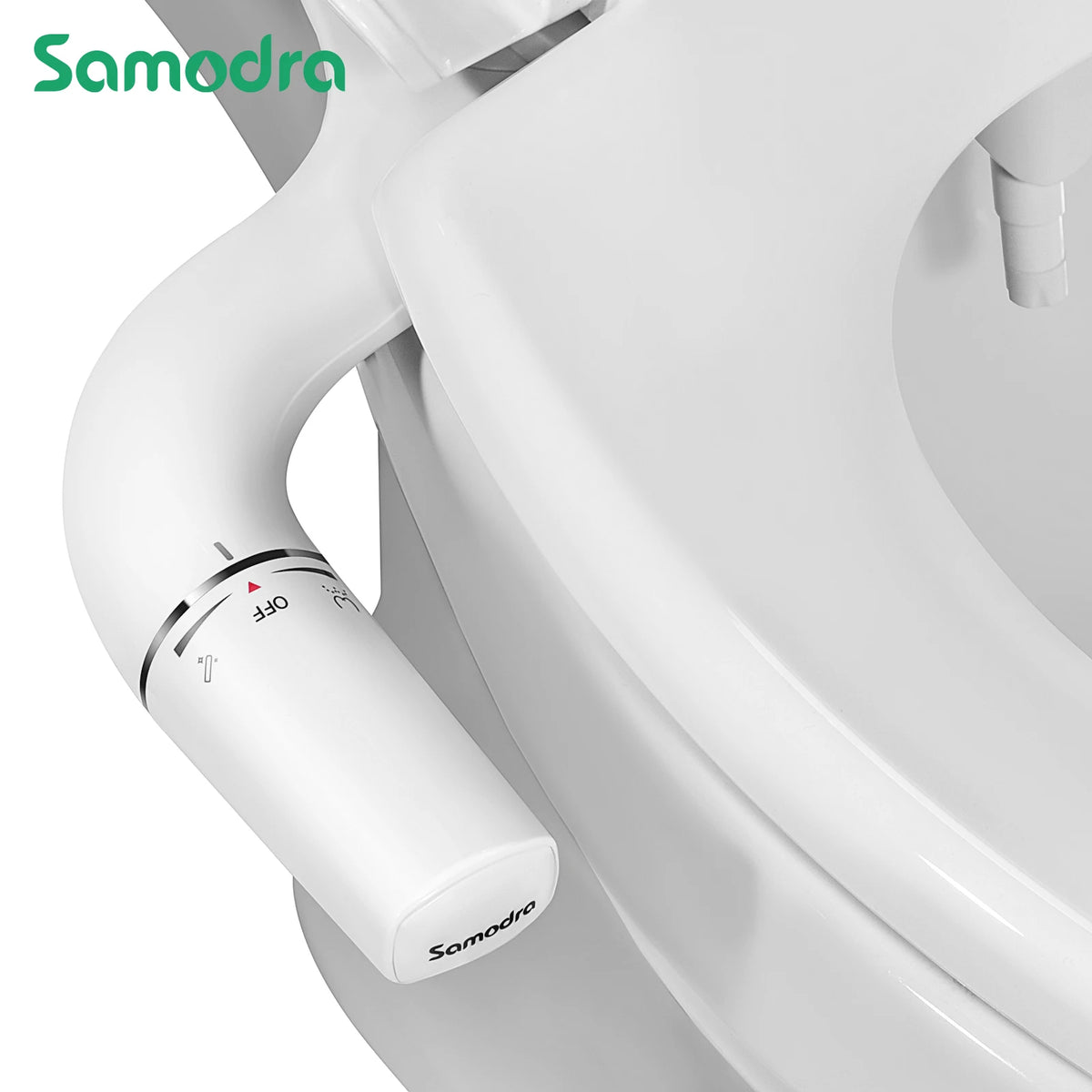 SAMODRA Ultra-Slim Bidet Attachment – Dual Nozzle & Adjustable Water Pressure 🚿