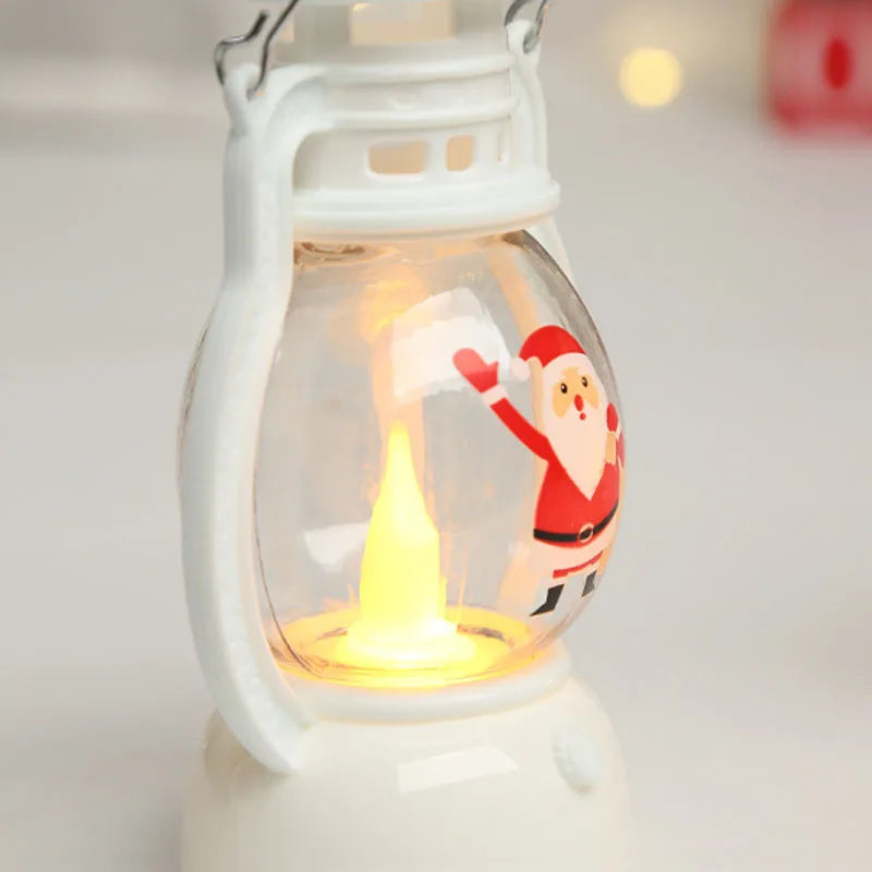 Christmas LED Snow Globe Lantern – Magical Holiday Decor
